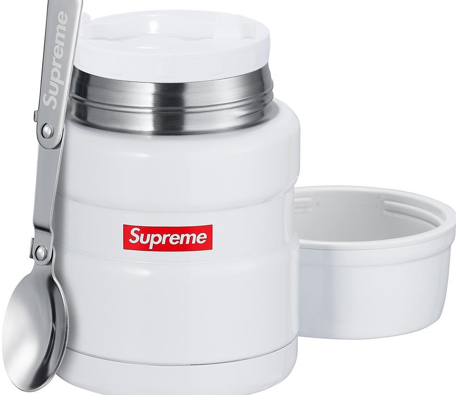 Supreme®/Thermos® Stainless King Food Jar + Spoon / 슈프림X써모스 도시락통