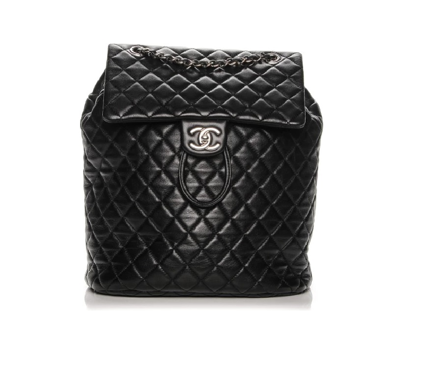 Chanel Urban Spirit Backpack Diamond Quilted Large