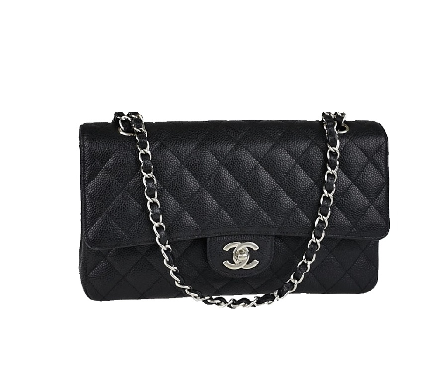 Chanel Classic Double Flap Quilted Medium Black