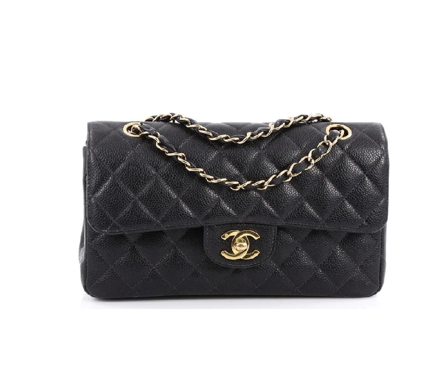 Chanel Classic Double Flap Quilted Small Black