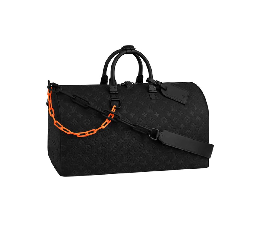 Louis Vuitton Keepall Monogram Bandouliere 50 Black