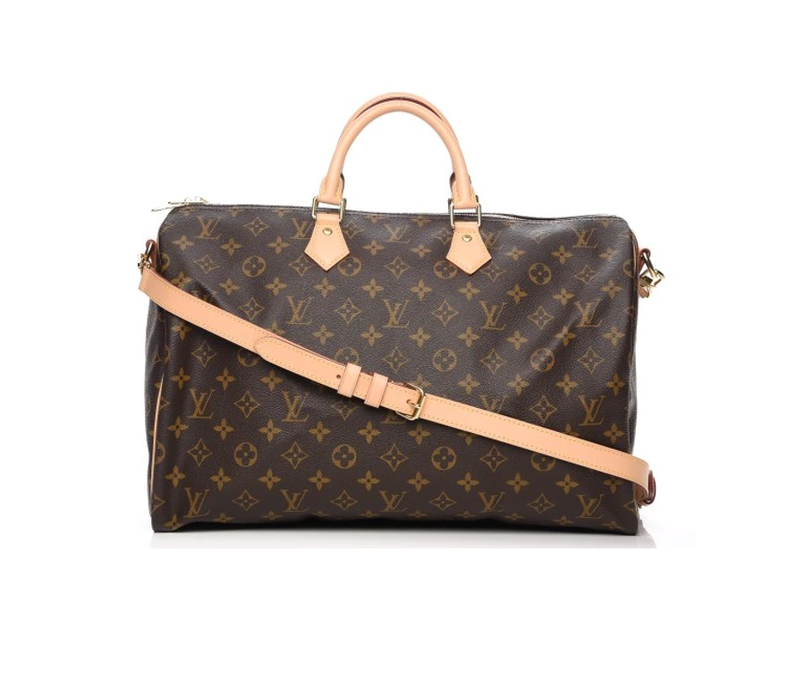 Louis Vuitton Speedy Bandouliere Monogram 40 Brown