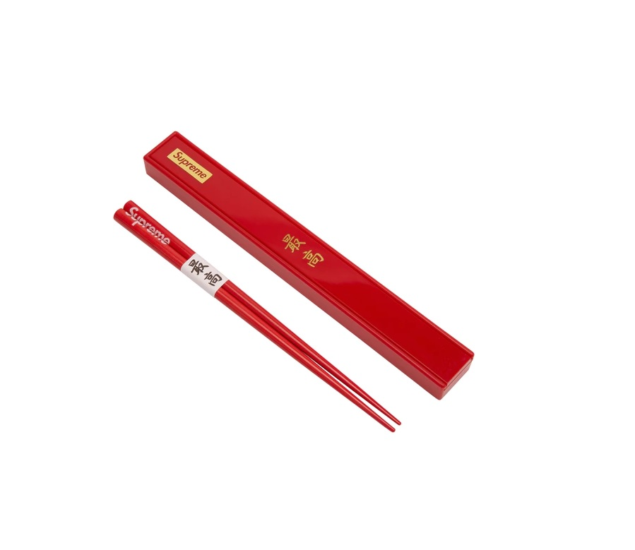 Supreme Chopsticks Set Red / 슈프림 젓가락 세트 레드