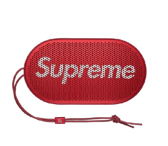 Supreme®/B&O PLAY by Bang & Olufsen® P2 Wireless Speaker / 슈프림 뱅앤올룹슨 무선 스피커