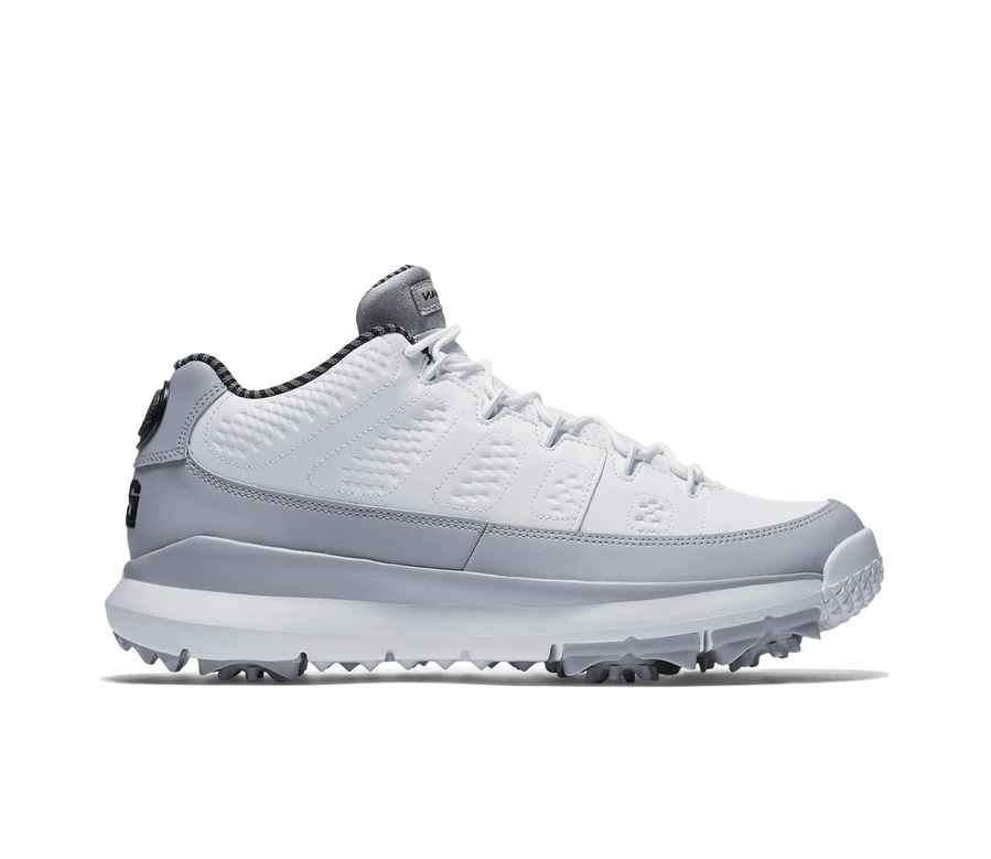 Jordan 9 Retro Golf Cleat Wolf Grey / 조던 9 레트로 골프 CLEAT 울프 그레이