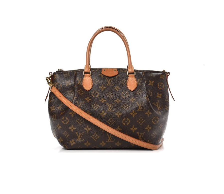 Louis Vuitton Tote Turenne Monogram With Accessories PM Brown