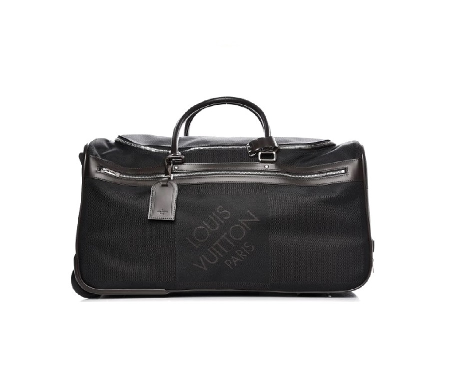 Louis Vuitton Rolling Luggage Eole Damier Geant 60 Black