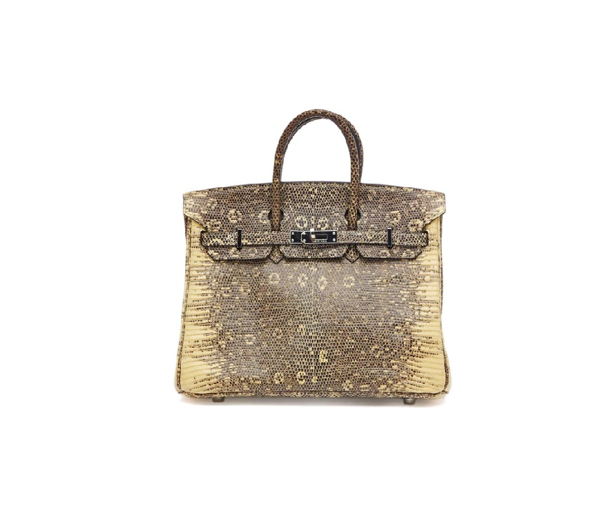 Hermes Birkin Lizard 25 Brown