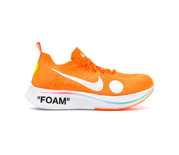 나이키 줌 플라이 머큐리얼 오프화이트 토탈 오렌지 / Nike Zoom Fly Mercurial Off-White Total Orange