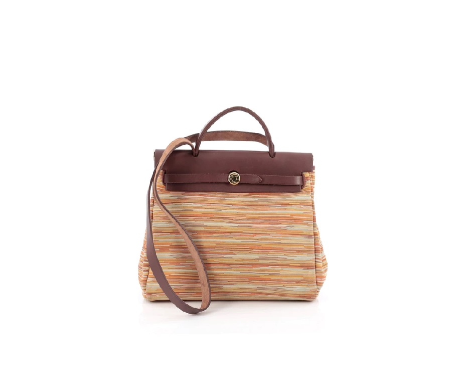 Hermes Herbag Vibrato PM Yellow/Multicolor