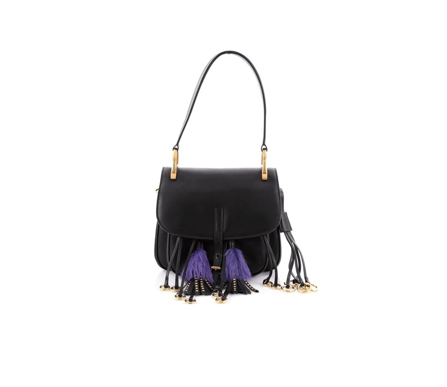 Prada Corsaire Convertible Shoulder Bag Small Black