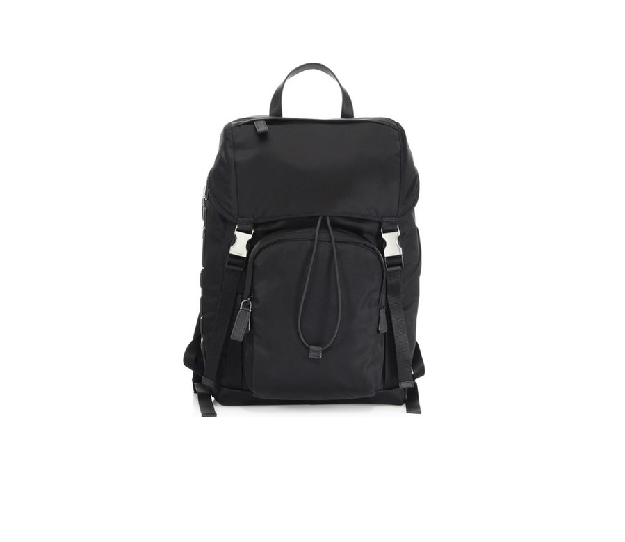 Prada Vela Zaino Backpack Black