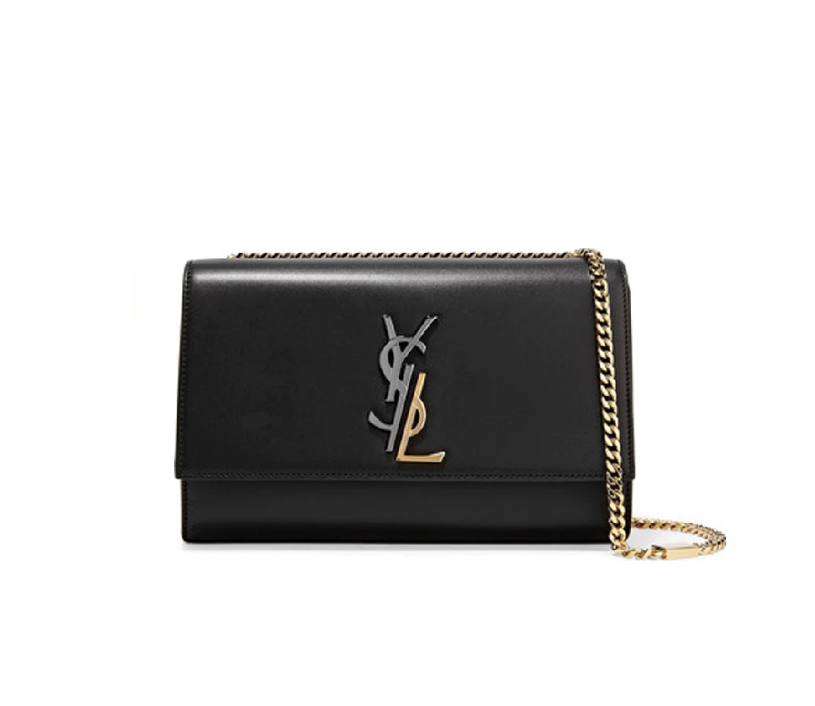 Kate Monogramme Saint Laurent KATE SMALL AYERS CREAM PALM TREE