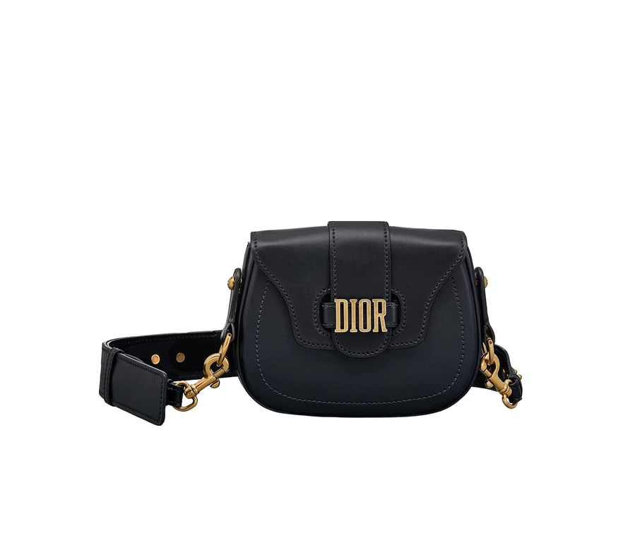 Dior D Fence Shoulder Bag Black