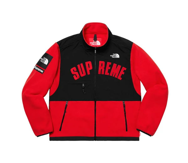 슈프림 노스페이스 아크로고 디날리 플리스 자켓 레드 / Supreme The North Face Arc Logo Denali Fleece Jacket Red