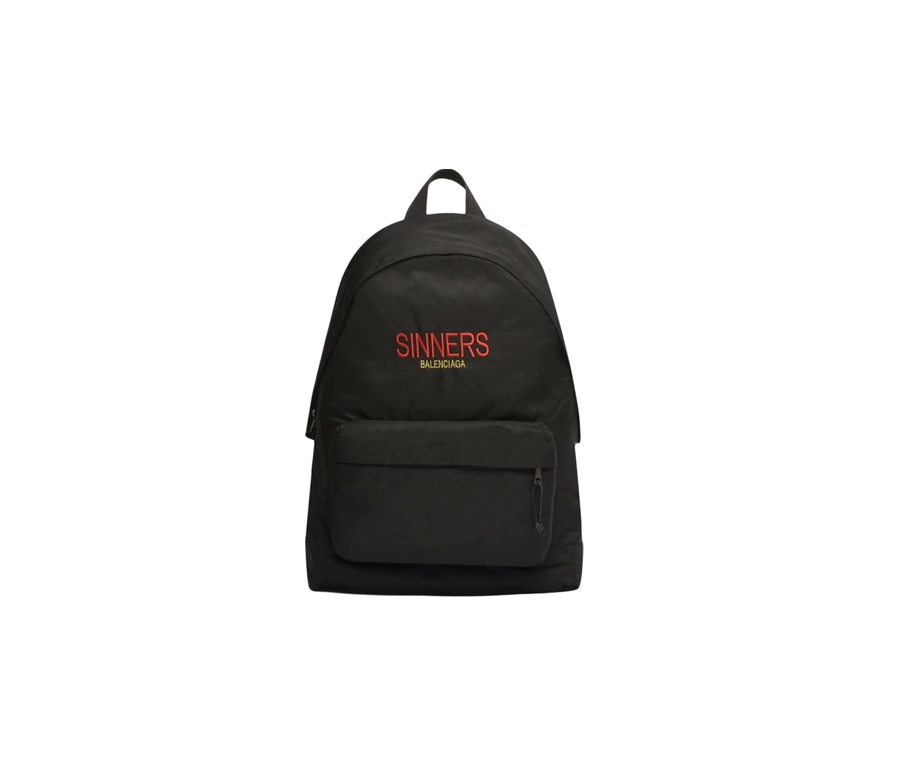 Balenciaga Explorer Backpack Sinners Large Black/Red