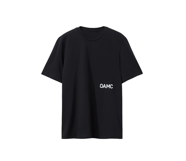 OAMC X 프라그먼트 반팔 블랙 / OAMC X Fragment T-Shirt Black