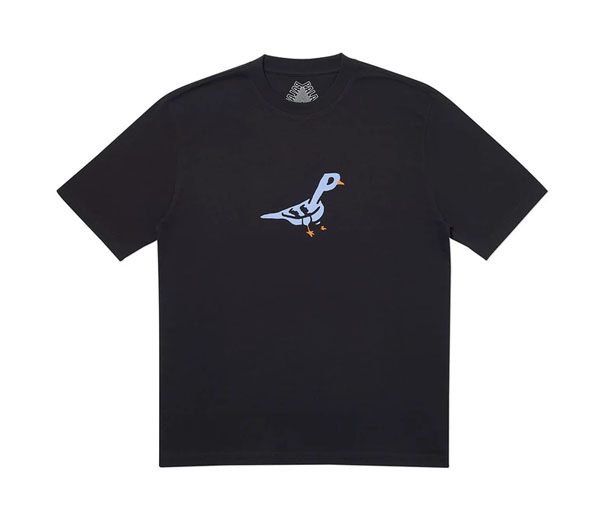 팔라스 피존 홀 티 블랙 / Palace Pigeon Hole T-Shirt Black