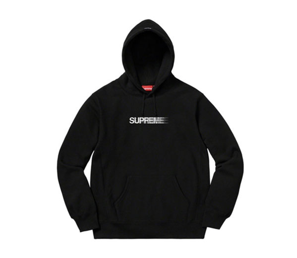 슈프림 모션 로고 후드 스웻셔츠 블랙(20SS) / Supreme Motion Logo Hooded Sweatshirt Black