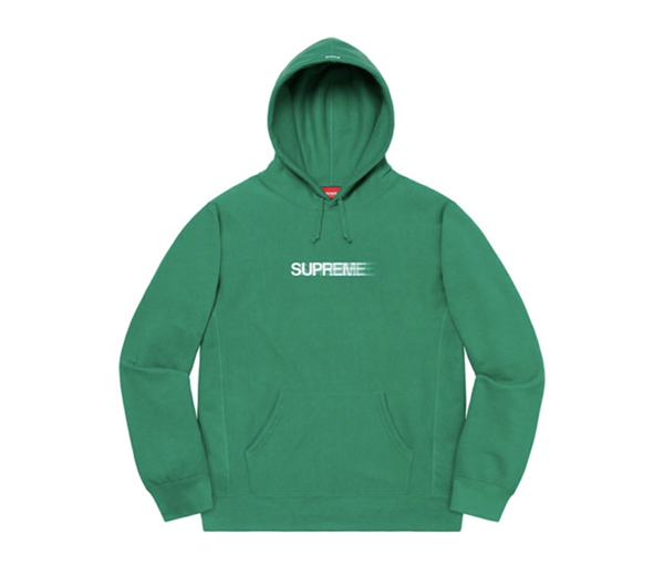 슈프림 모션 로고 후드 스웻셔츠 그린(20SS) / Supreme Motion Logo Hooded Sweatshirt Green
