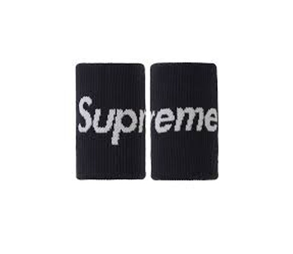 슈프림 나이키 NBA 손목밴드 블랙 / Supreme Nike NBA Wristbands (Pack Of 2) Black