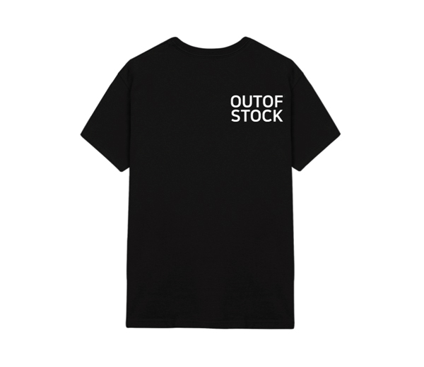 아웃오브스탁 로고 반팔티 블랙 / OUTOFSTOCK logo T-Shirt Black