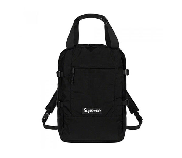 슈프림 토트 백팩 블랙 / Supreme Tote Backpack Black