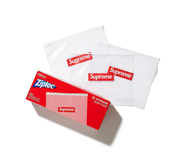 슈프림 지퍼락 / Supreme®/Ziploc® Bags