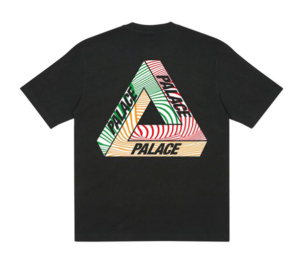 팔라스 트라이 텍스 티셔츠 블랙 / Palace Tri-Tex T-Shirt Black