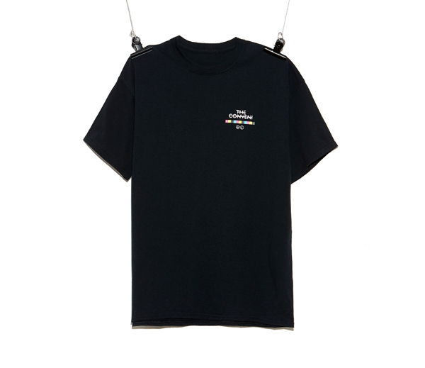 피스마이너스원 X 더 콘비니 프라그먼트 티셔츠 블랙 / PMO X THE CONVENI T-SHIRTS BLACK