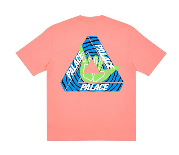 팔라스 샤카 티셔츠 핑크 / Palace Tri-Zooted Shakka T-Shirt Pink