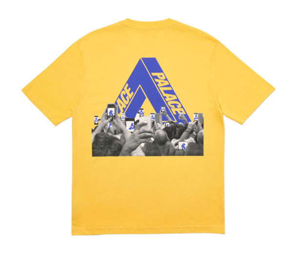 팔라스 트라이 폰 폰라스 티셔츠 옐로우 / Palace Tri-Phone T-Shirt YELLOW