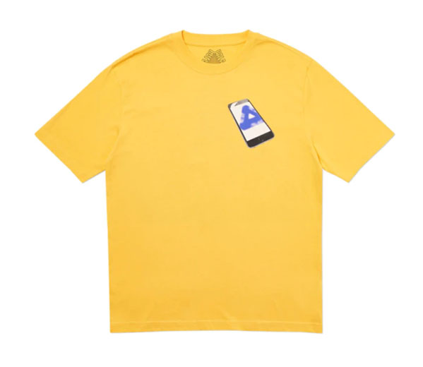 팔라스 트라이 폰 폰라스 티셔츠 옐로우 / Palace Tri-Phone T-Shirt YELLOW
