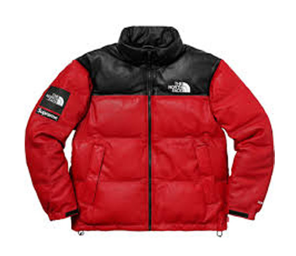 슈프림 노스페이스 레더 눕시 / Supreme®/The North Face® Leather Nuptse Jacket
