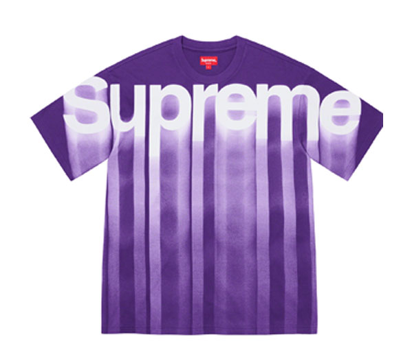 Supreme Bleed Logo S/S Top Purple