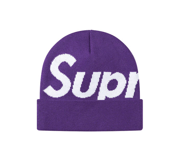 슈프림 빅로고 비니 퍼플(20FW) / Supreme Big Logo Beanie (FW20) Purple
