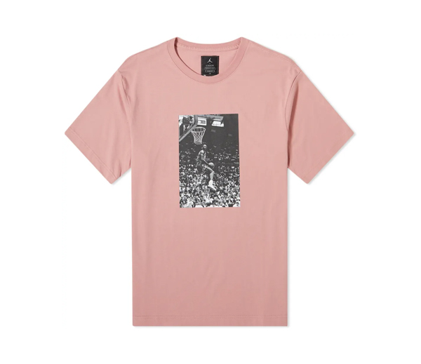 에어 조던 X 유니온 리버스 덩크 티셔츠 반팔 러스트 핑크 / Jordan x Union Reverse Dunk T-Shirt Rust Pink