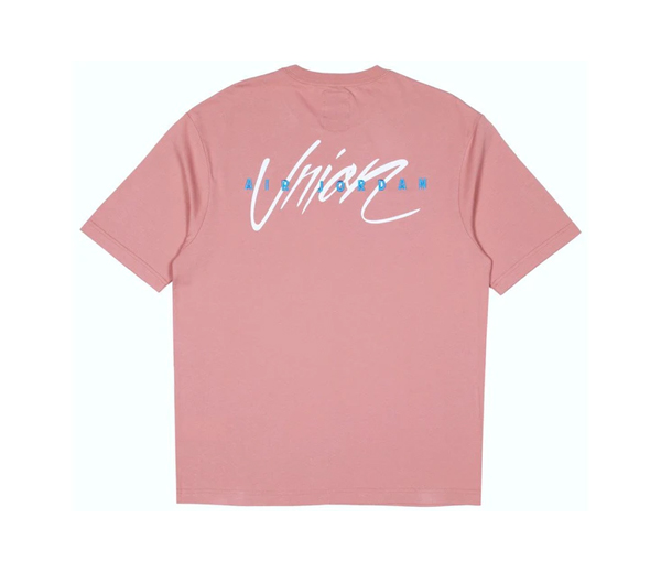 에어 조던 X 유니온 리버스 덩크 티셔츠 반팔 러스트 핑크 / Jordan x Union Reverse Dunk T-Shirt Rust Pink