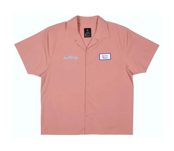 에어 조던 X 유니온 메카닉 셔츠 러스트 핑크 / Jordan x Union Mechanic Shirt Rust Pink