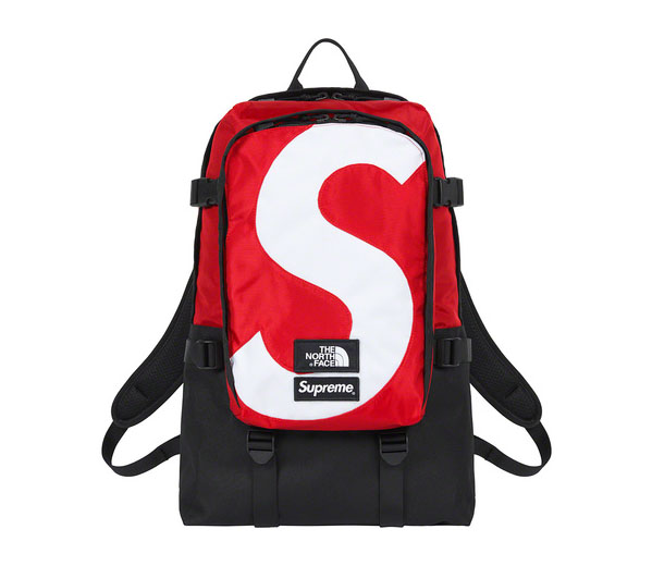 슈프림 X 노스페이스 S 로고 익스페디션 백팩 레드 / Supreme® The North Face® S Logo Expedition Backpack Red