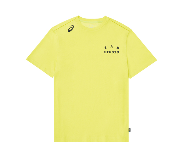아식스 X 아이앱 스튜디오 티셔츠 라임 / ASICS X IAB STUDIO T-Shirt Lime