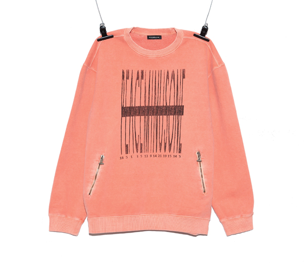 피스마이너스원 크루넥 #1 살몬 / PMO CREW NECK #1 SALMON