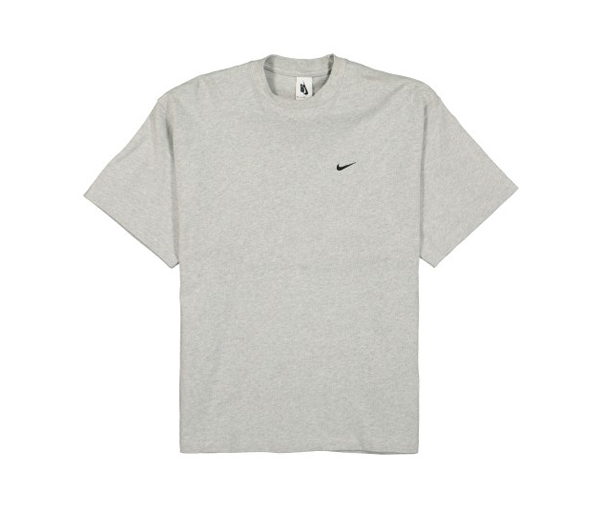 나이키 X 킴 존스 오버사이즈드 티셔츠 그레이 헤더 (아시아) / Nike X Kim Jones Oversized T-Shirt Grey Heather (Asia)