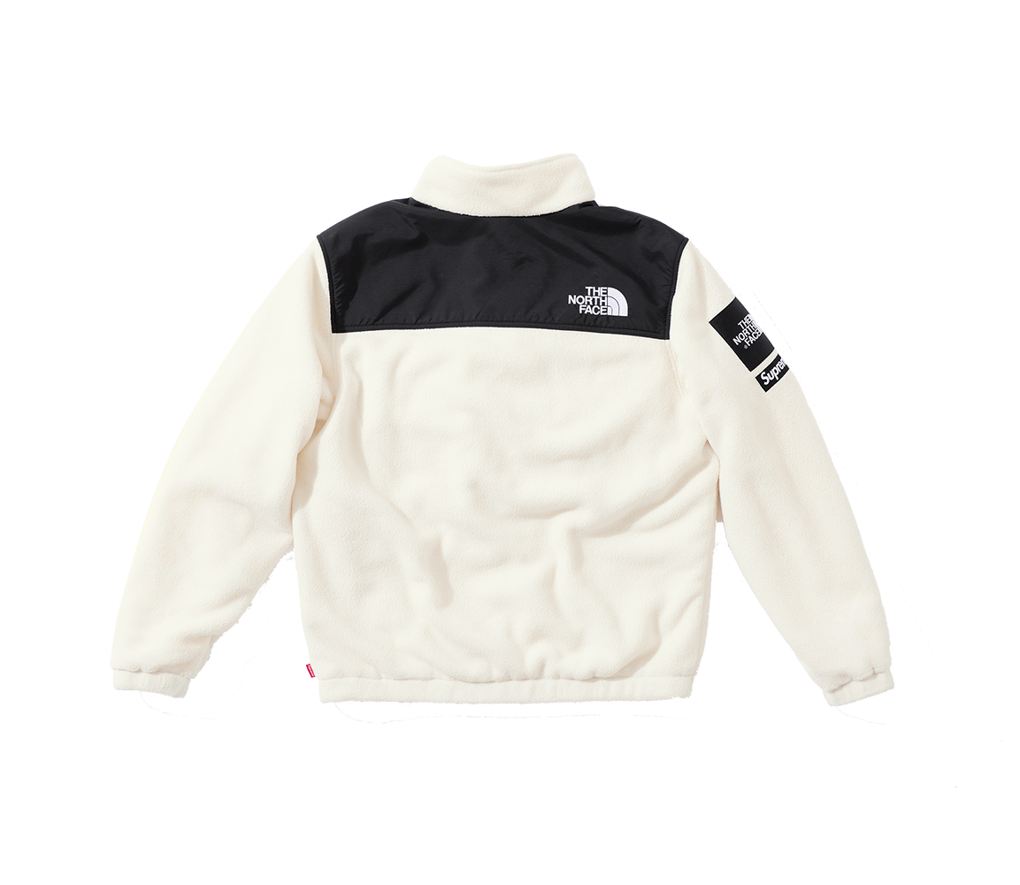 Supreme X The North Face Expedition Fleece Jacket 'White 