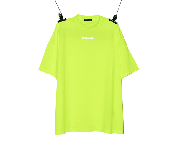 피스마이너스원 매쉬 티셔츠 #1 그린 / PMO MESH T-SHIRT #1 GREEN
