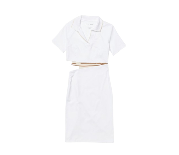 나이키 X 자크뮈스 NRG 숏슬리브 폴로 드레스 화이트 (W) (아시아) / Nike X Jacquemus NRG Short Sleeve Polo Dress White (W) (Asia)